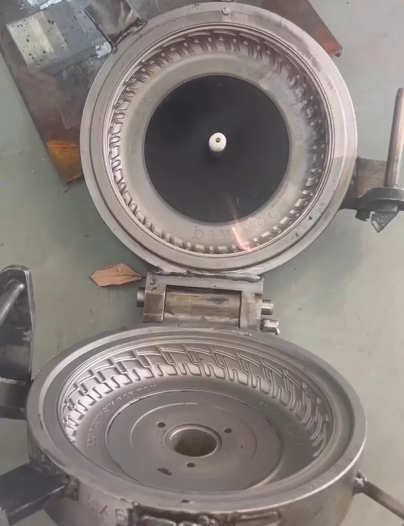 轮胎磨具激光清洗