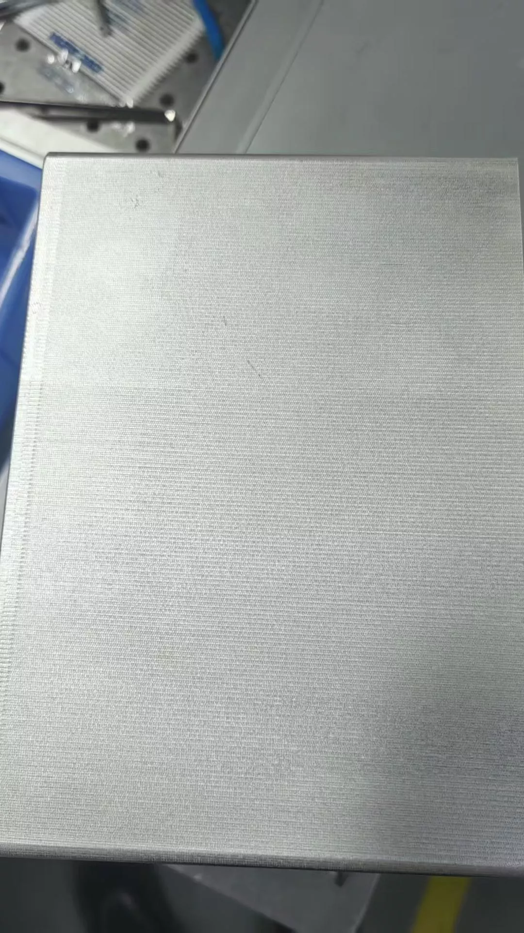 激光清洗毛化表面